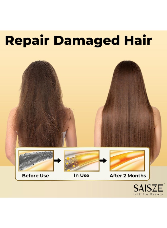SAISZE Rice Water Shampoo Bar and Conditioner Set for Hair Soft and Strengthening 2 Bars - Image 4