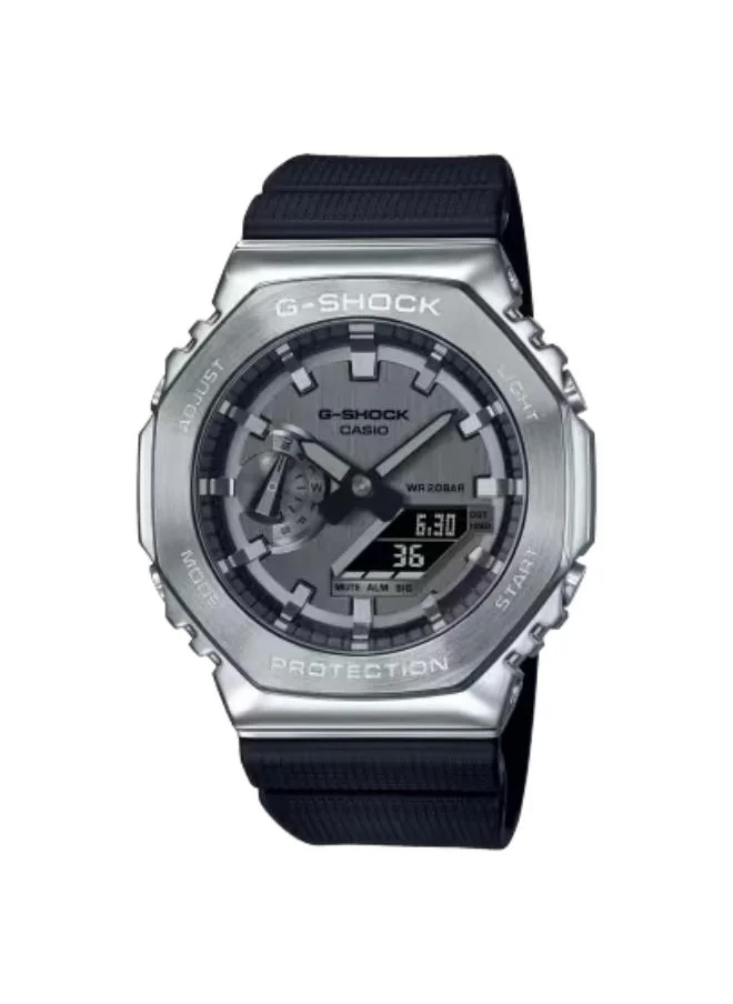 G-SHOCK Men's Analog-Digital Display Watch With Black Resin Strap - GM-2100-1ADR