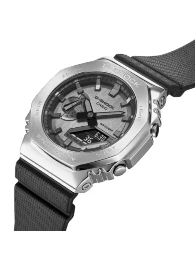 G-SHOCK Men's Analog-Digital Display Watch With Black Resin Strap - GM-2100-1ADR