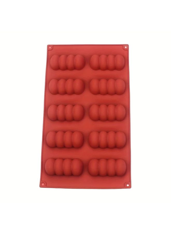 Reusable Silicone Baking Mold Non Stick Easy Release Random Color 1pcs - Image 5