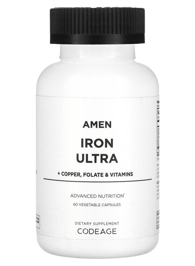 Codeage Amen Iron Ultra 60 Vegetable Capsules