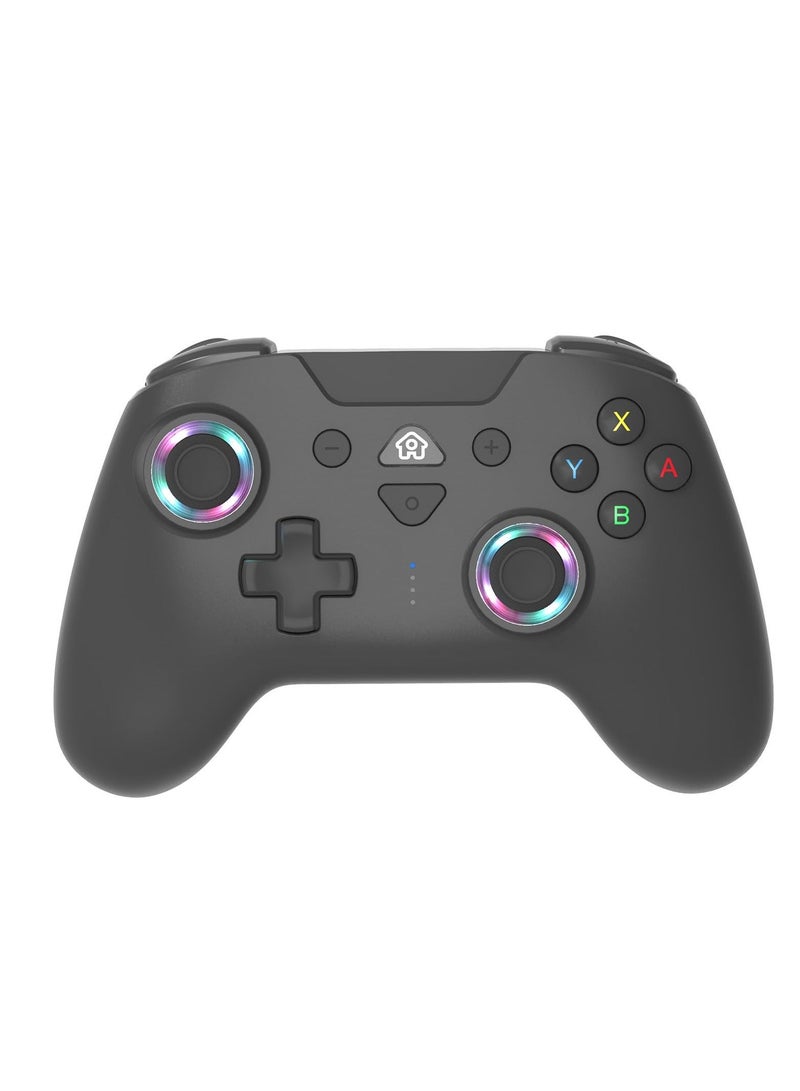 Wireless Switch Controllers, Compatible with Switch Pro Controllers for Switch/Switch Lite/OLED/PC, One-Key Pairing Gamepad with RGB with Turbo, Wake-up, NFC, Motion, Vibration - Image 1