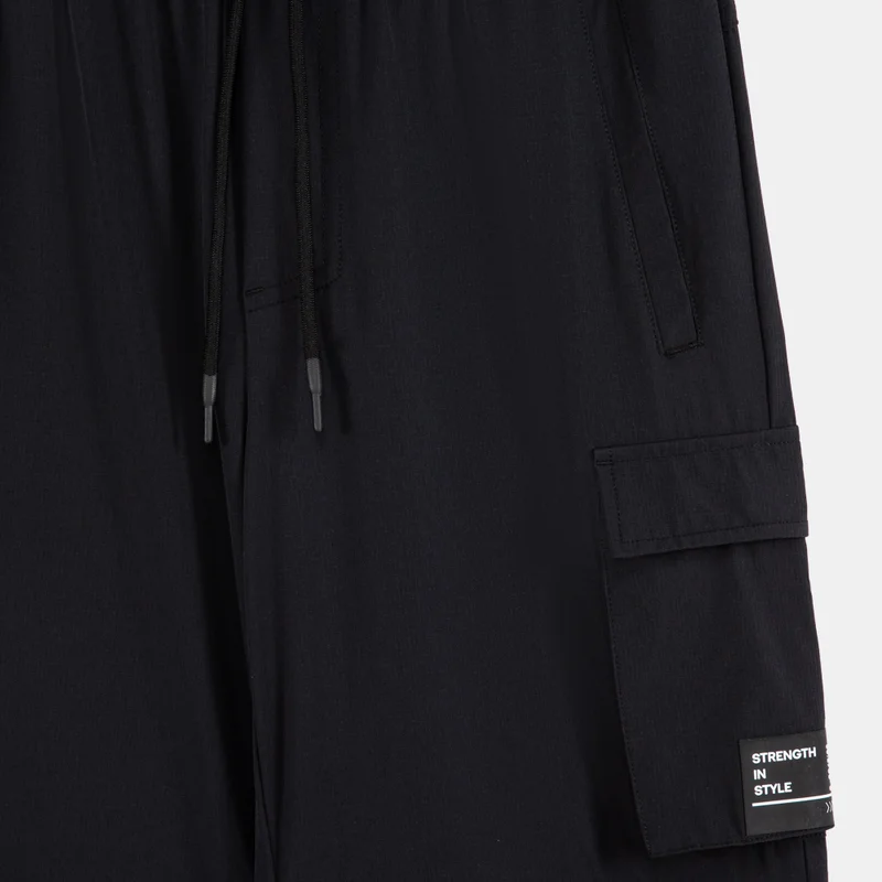 Sun And Sand Sports Black Kids' Switch Up Cargo Pants  | Best Price UAE