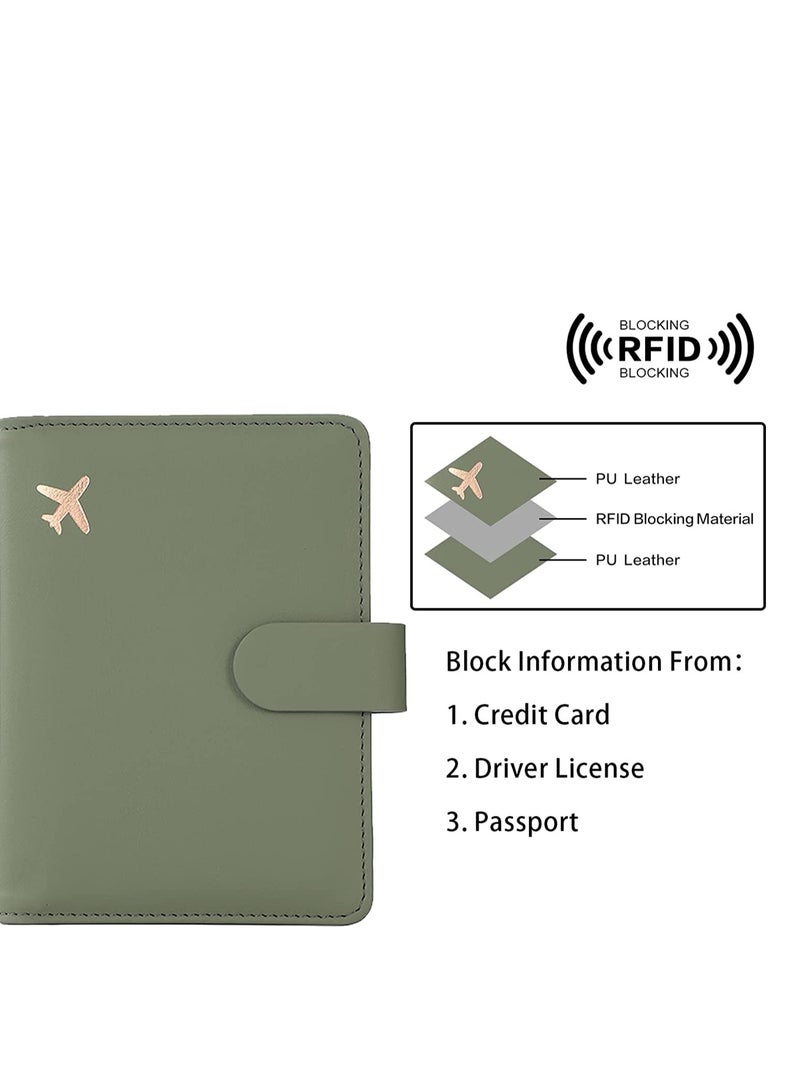 Barakah Passport Holder, Holder Card Slots, Creative Aircraft Certificate Storage Bag, Cover for Women and Men, Waterproof Rfid Blocking Travel Wallet - Image 5
