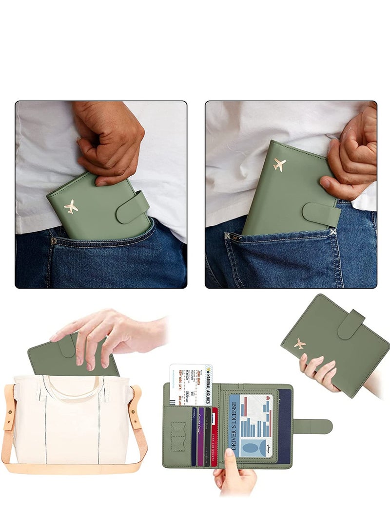 Barakah Passport Holder, Holder Card Slots, Creative Aircraft Certificate Storage Bag, Cover for Women and Men, Waterproof Rfid Blocking Travel Wallet - Image 3