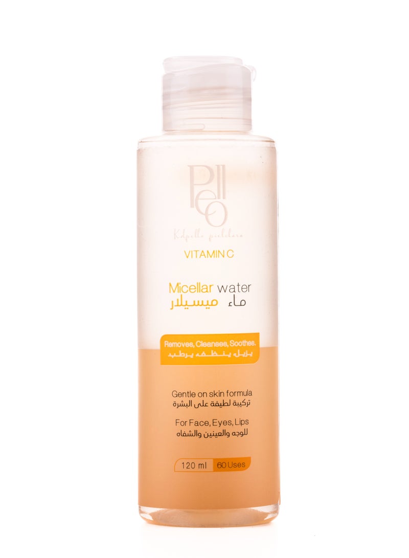 Pello micellar water make up remover with vitamin C 120ml