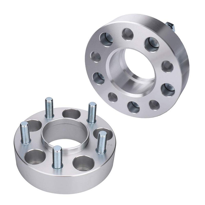 BRTEC 15 in Wheel Spacers 5x1143mm for Ford Lincoln Mazda 5x45 Spacers 12x20 Studs Fits 19942014 for Ford MustangExplorerRangerEdge for Mazda B2500 B3000 B4000 for Mercury Mountaineer 2pcs