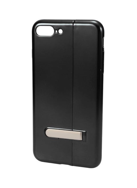 Protective Mobile Phone Case Cover With Bracket Black/Silver