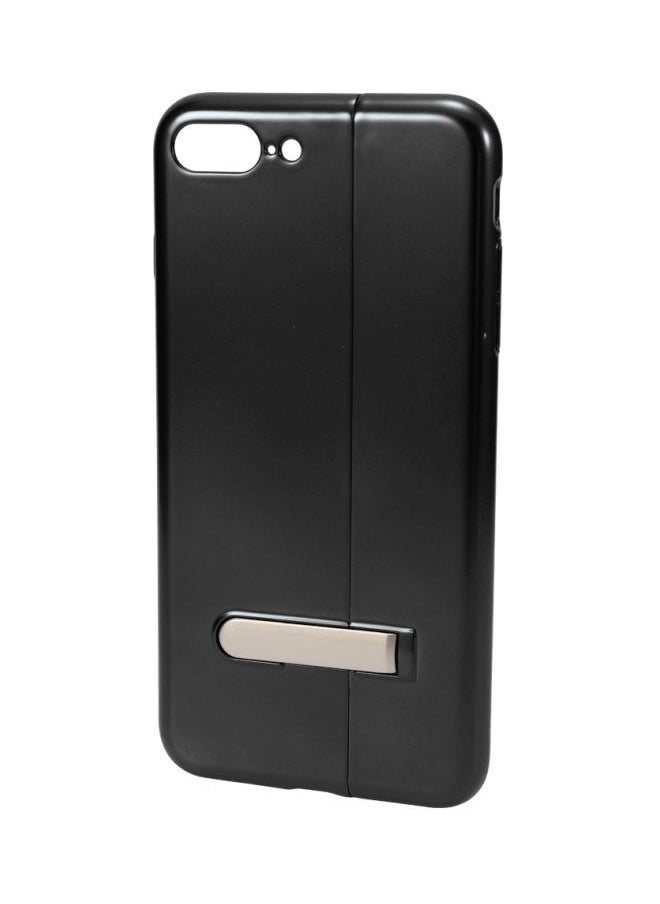 NIBEMINENT Protective Mobile Phone Case Cover With Bracket Black/Silver 
