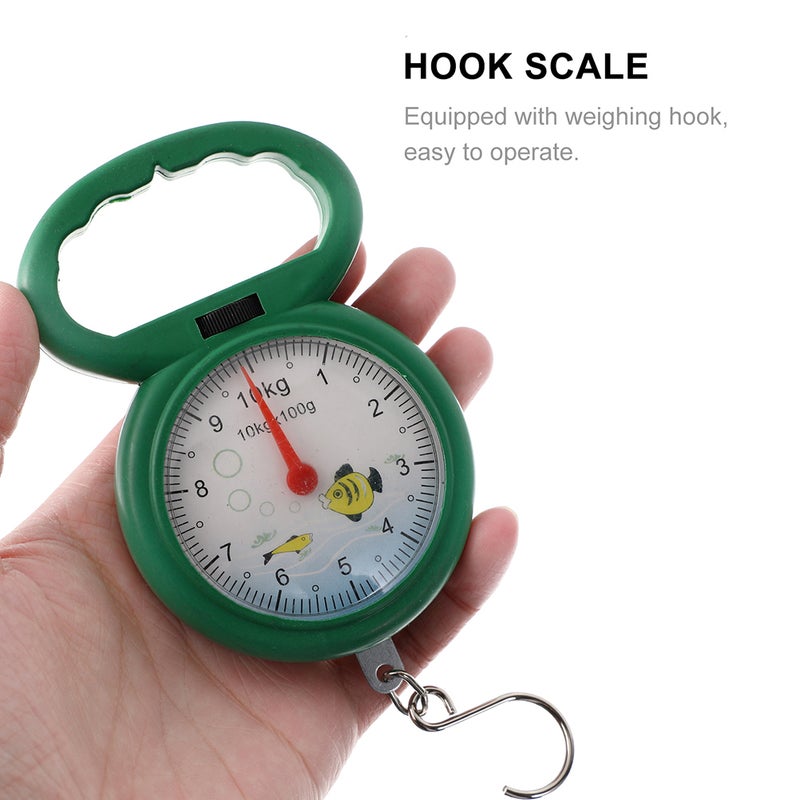 8 pcs Portable Scale Hook Luggage Hanging Scale Weighing Spring Scale - Image 3