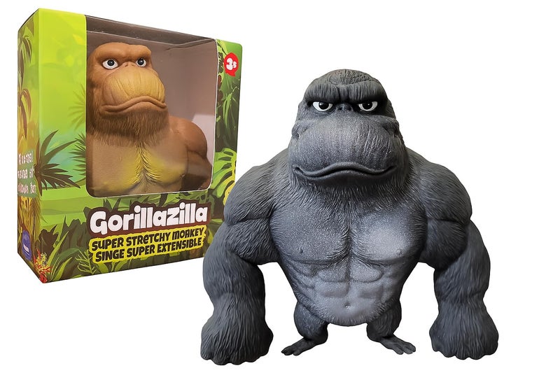 Hapros Jumbo Gorillazilla Stretchy Monkey Toy 1pk Assorted Colors - Image 3