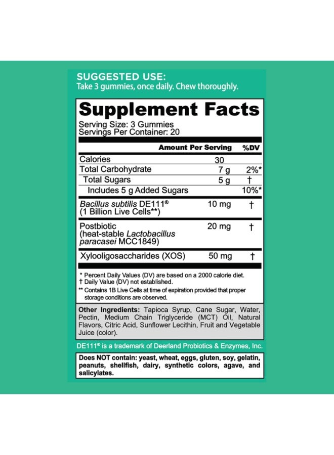 Goli Pre Pro Postbiotic Gummies - Image 2