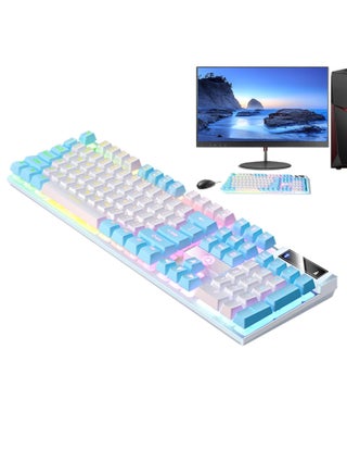 Mechanical Gaming Keyboard DIY RGB 104 Keys Ultra Slim LED Backlit USB Wired Keyboard Durable Abs Keycaps Responsive Keystrokes Spill Resistant Computer Keyboard for PC Mac Xbox Gamer - pzsku/Z09AE5E82874EC1D74CB4Z/45/_/1718691265/845d55e9-660d-4705-ace5-aa7a36245a06