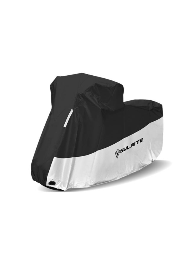 Motorcycle Car Cover Electric Car Rainproof Sun Protection Rain Cover Thickened Oxford Cloth Sunshade Dustproof Scooter Universal Car Cover