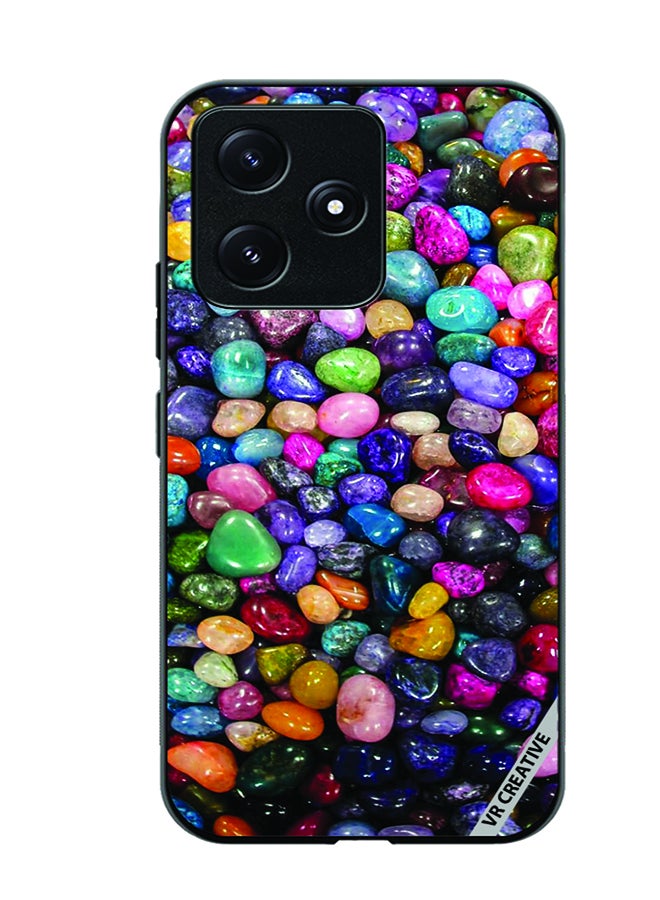 VR CREATIVE Protective Case Cover For Xiaomi Poco M6 Pro 5G Pebbles Design Multicolour - Image 1
