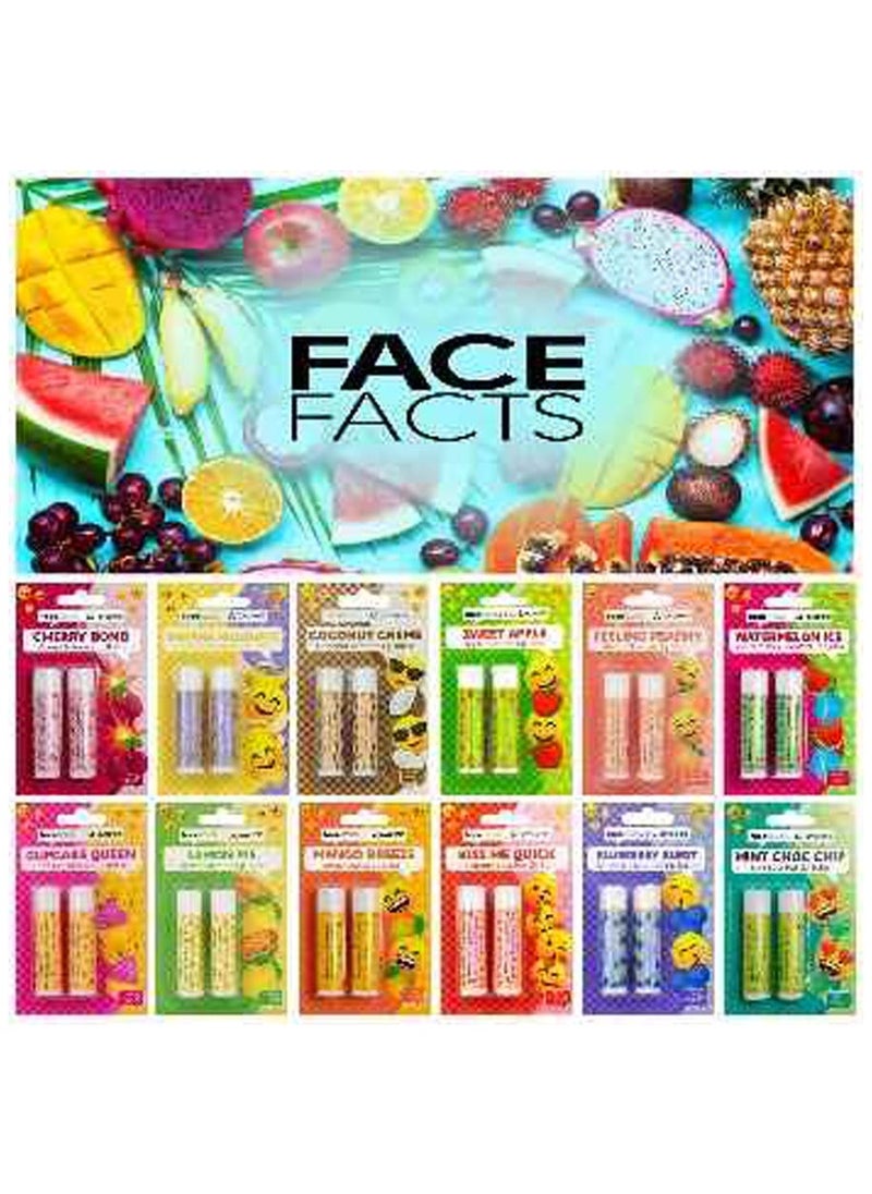 facefacts Lemon Pie Scented Balm For Dry Chapped Lips 4.25 G  - Image 4