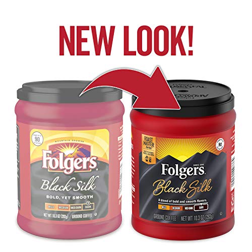 Folgers Black Silk Dark Roast Ground Coffee 103 Ounces - Image 5