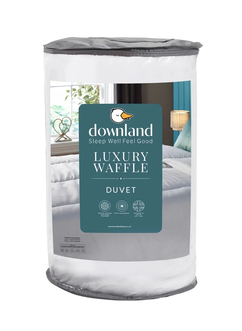 Matalan Downland White Waffle Duvet (10.5 Tog)