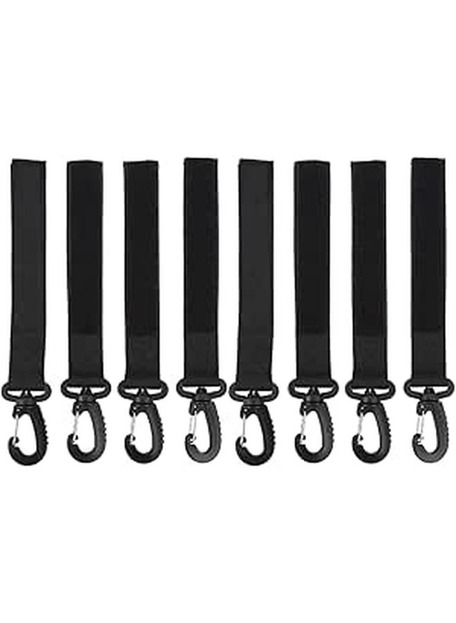 8 PCS Nylon Paddle Hook Straps Portable Kayak Accessories No Drilling Required - Image 1