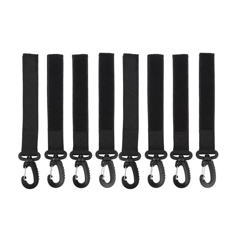 8 PCS Nylon Paddle Hook Straps Portable Kayak Accessories No Drilling Required - Image 2