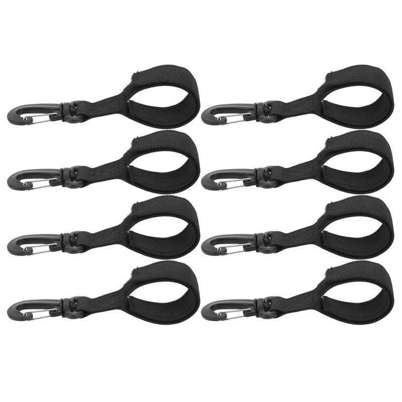 8 PCS Nylon Paddle Hook Straps Portable Kayak Accessories No Drilling Required - Image 4