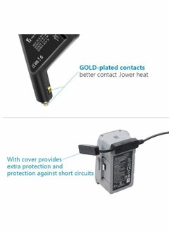 Y&D Drone Car Charger for Mavic Air 2/Air 2S, 3 in 1 Battery/Remote Control  - Image 5