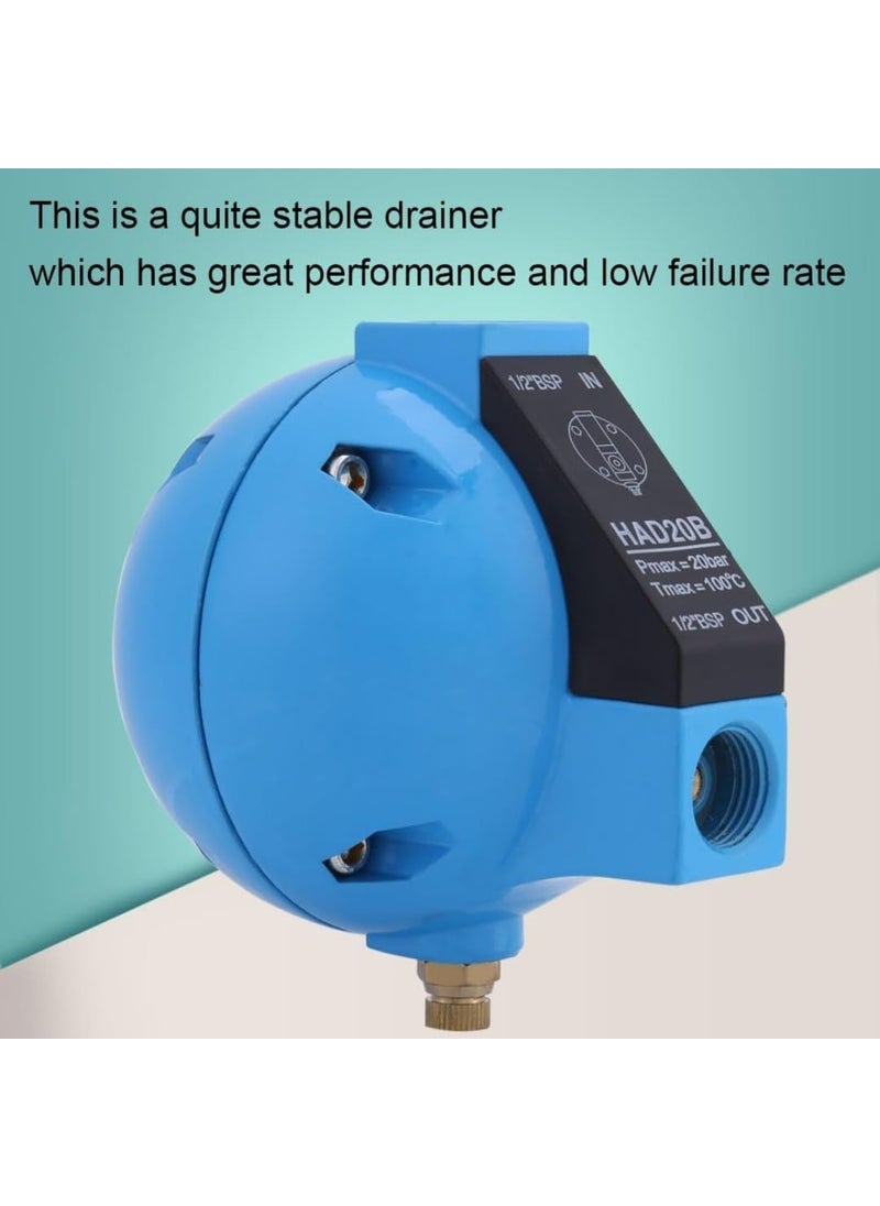 Generic 12BSP Round Float Drain Valve HAD20B 400LH 20Bar Automatic Condensate Mechanical Drain Valve  - Image 5