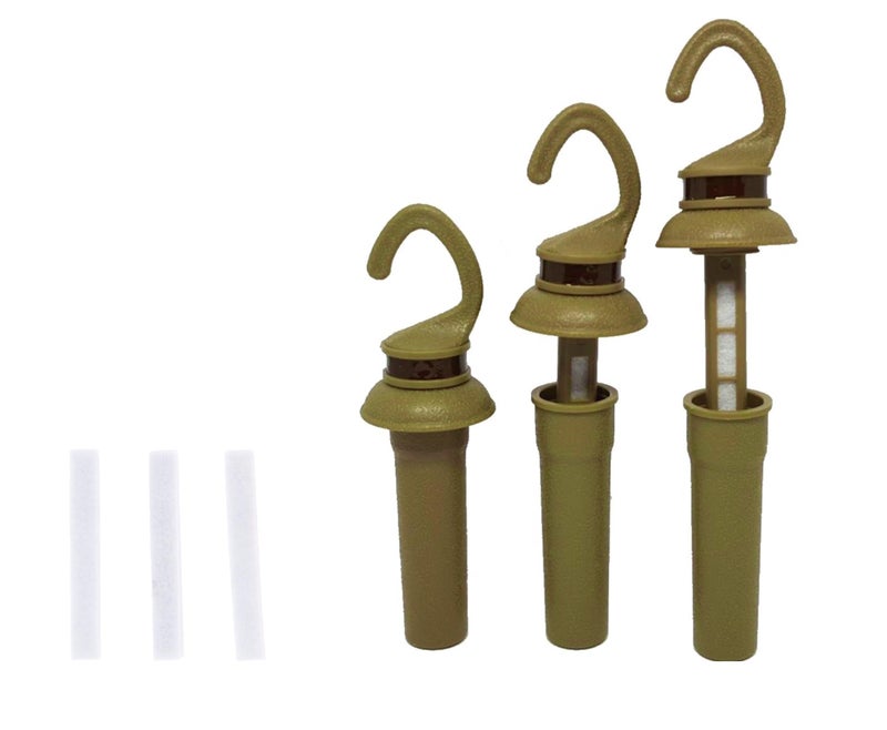HME SealTite Drop Wick with Replacement Felts Pack of 3 VariablyAdjustable EasytoUse AirTight Scent Dispenser with Rain Protection - Image 2
