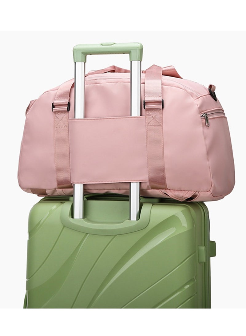 Aurrako Gym Bag Travel Bag For Man/Women,Duffle Sport Handbag for Travelling Large Capacity with Compartment and Wet Pocket Waterproof Handbag - Image 4