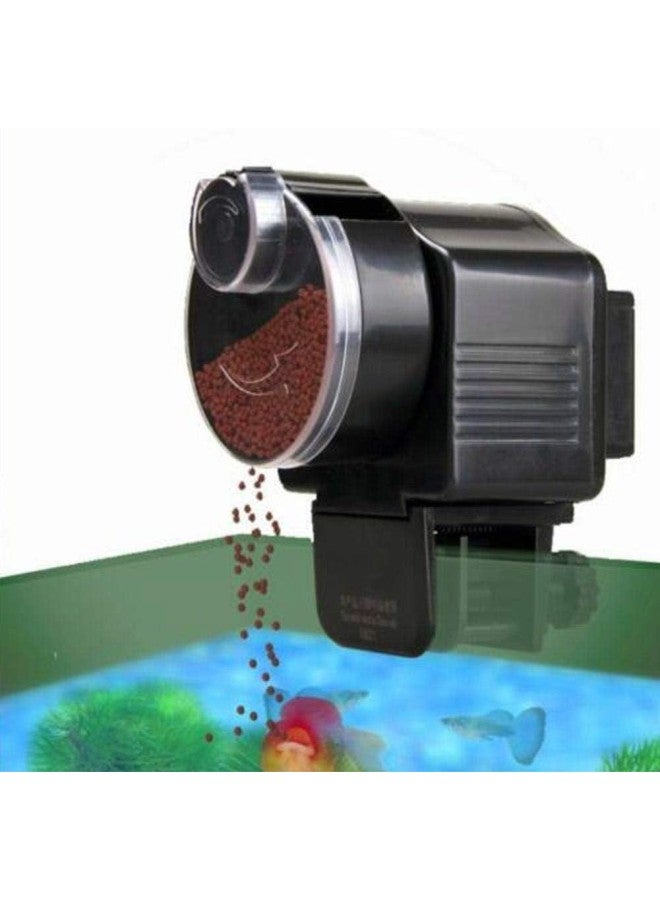 klarako Compact Automatic Fish Feeder Fish Food Dispenser Feeding Tool for Aquarium Fish Tank