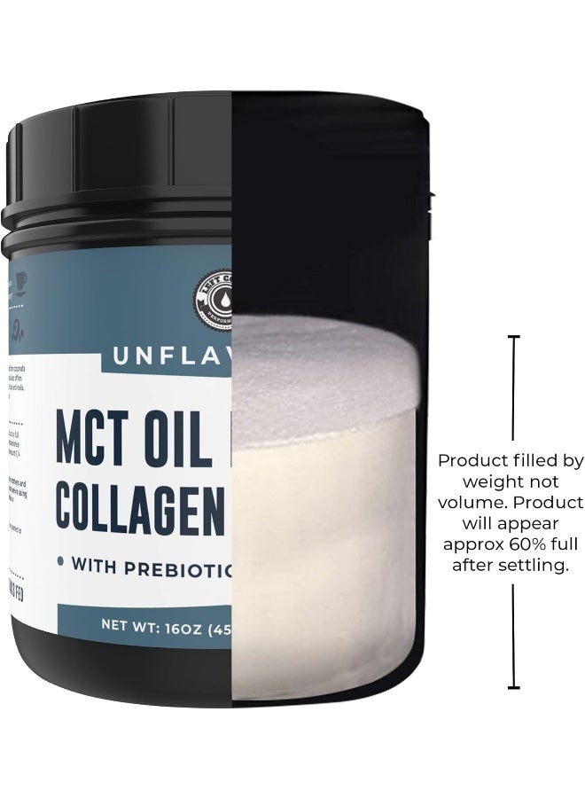Left Coast Performance Mct Oil Powder + Keto Collagen Peptides + Acacia Fibre 16Oz (Unflavored) - Image 3
