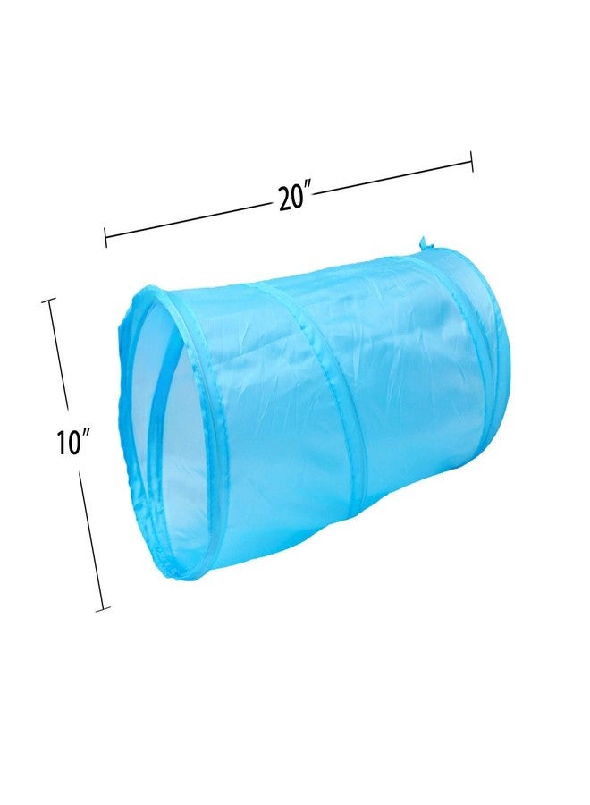 iCAGY Cat Tunnel for Indoor Cats Interactive, Rabbit Tunnel Toys, Pet Toys Play Tunnels for Cats Kittens Rabbits Puppies Crinkle Pop Up 20" - Image 4