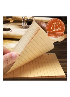 Generic A6 Refill Paper for 6-Ring Binders, College Ruled Loose Leaf Notebook Paper, 160 Sheets/320 Pages, Perfect for A6 Planners and Journals, Lined Writing Inserts.  - Image 2