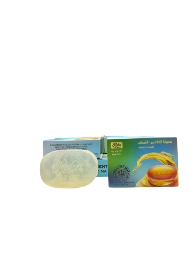 Roca Original Glycerin Soap for Deep Hydration of Sensitive Skin – Gentle Cleansing and Instant Softening – Suitable for Face and Body - Image 1