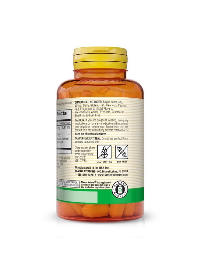 MASON NATURAL Vitamin C 1,000 mg plus Rose Hips and Bioflavonoids Complex - Supports a Healthy Immune System, Antioxidant and Essential Nutrient, 90 Tablets - Image 3