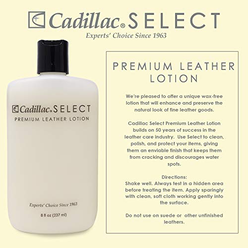 Cadillac Select Premium Leather Care Kit - Leather Cleaner, Lotion Conditioner & Water & Stain Protector - Image 3