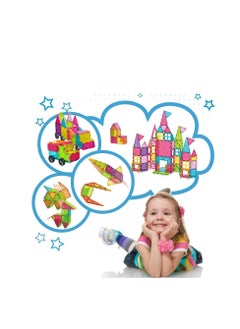 Cordova 3D Magnetic Tiles Building Set 36PCs Fun and Educational Toy STEAM for Learning & Creativity Best Gift for 3 4 5 6 8 Years Old Boys Girls 36 PCs Magnetic Tiles  - Image 5