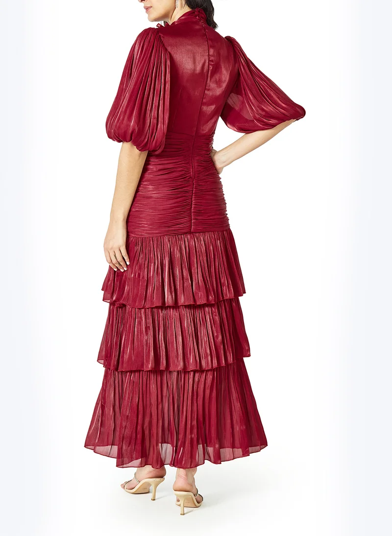 Amri Tiered Ruffle Dress