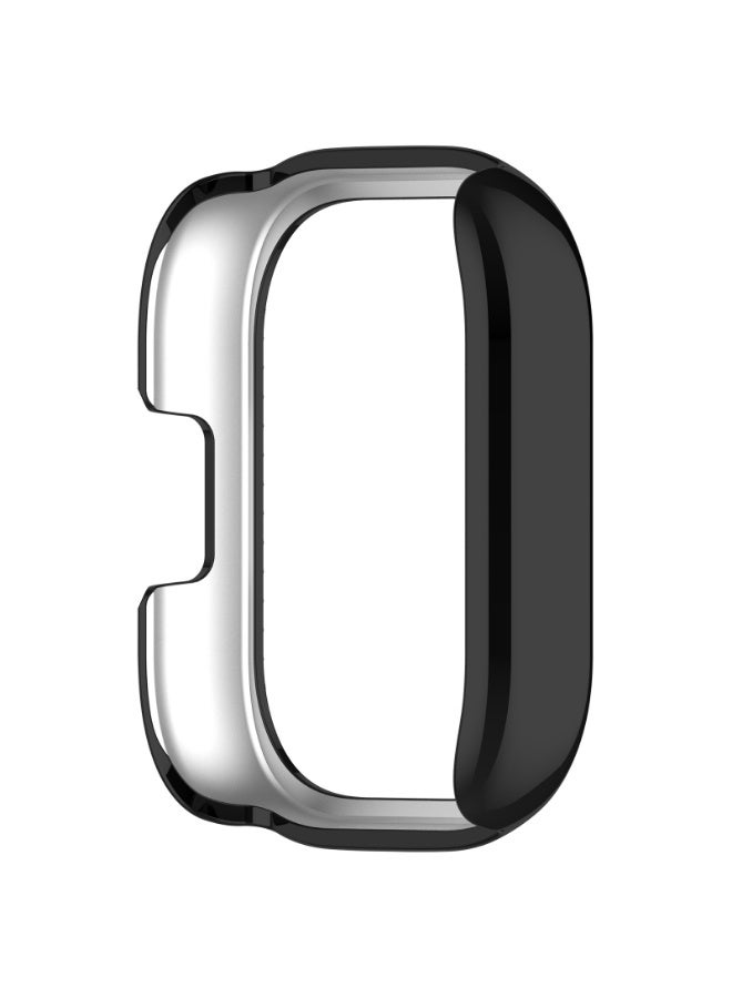 غطاء مجوهرات مجوف لساعة Redmi Watch 5 Active للنساء/الرجال، إطار متين مقاوم للسقوط مرصع بأحجار الراين لساعة Redmi Watch 5 Active الذكية (أسود) - Image 3