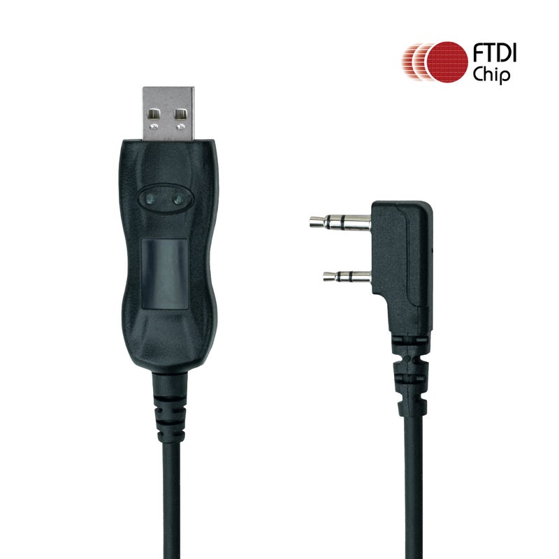 BTECH PC03 FTDI Universal Plug & Play USB Programming Cable for BTECH, Baofeng, Kenwood Radios - Compatible with UV-5R, BF-F8HP, GMRS-V2, UV-82HP & More - Easy Setup, No Driver Needed - Image 3