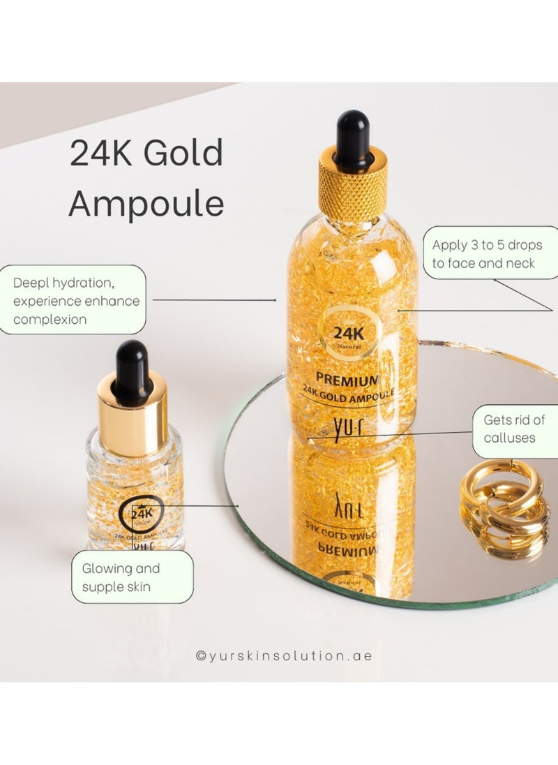 YU.R SKIN SOLUTION YuR 24K Gold Ampoule  - Image 4