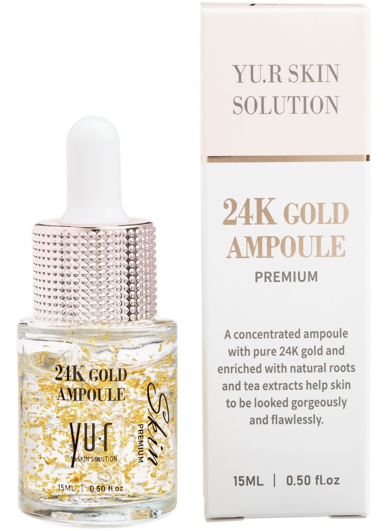 YU.R SKIN SOLUTION YuR 24K Gold Ampoule  - Image 3