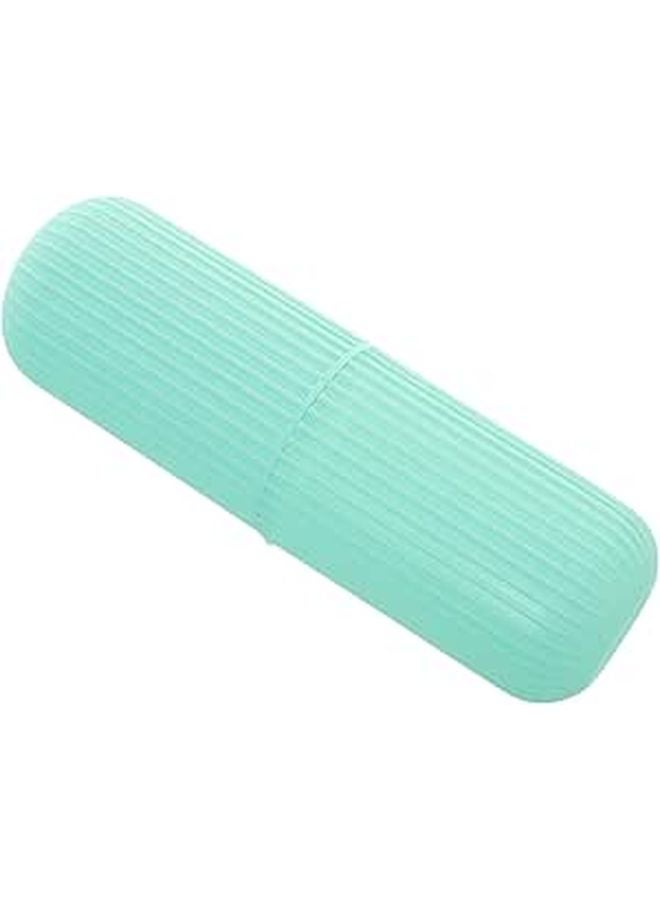 Portable Toothbrush Holder Travel Case Compact Organizer For Couples Home Trip Sky Blue - Image 1
