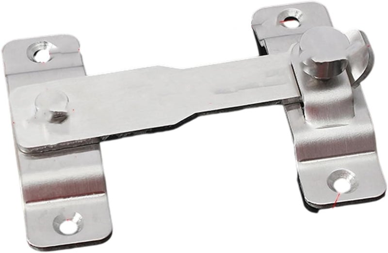 Double Pack Rustproof Door Clip High Density Security Security Home Work Sliding Entry Animal Enclosure Slide Gate Safety - Image 1