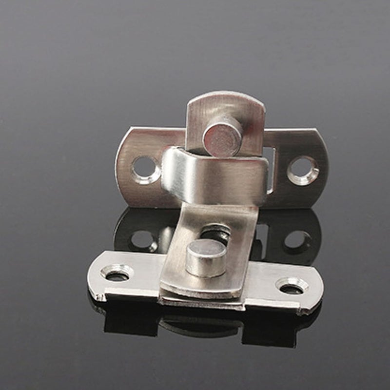 Double Pack Rustproof Door Clip High Density Security Security Home Work Sliding Entry Animal Enclosure Slide Gate Safety - Image 3