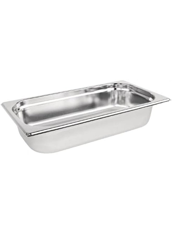 SOFIA REFRIGERATION GN Pan/Tray 1/3 6.5cm Stainless Steel Food Container Food Warmer, Food Storage, For Catering and Kitchen Use - Image 1