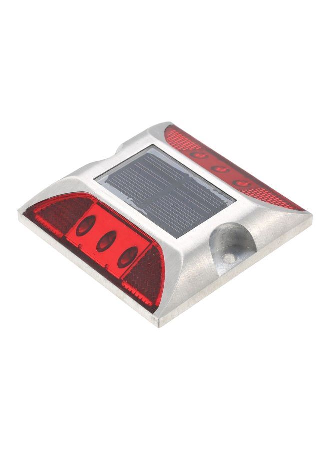 نيبمينينت مصباح للممرات يعمل بالطاقة الشمسية أحمر/فضي - Image 1