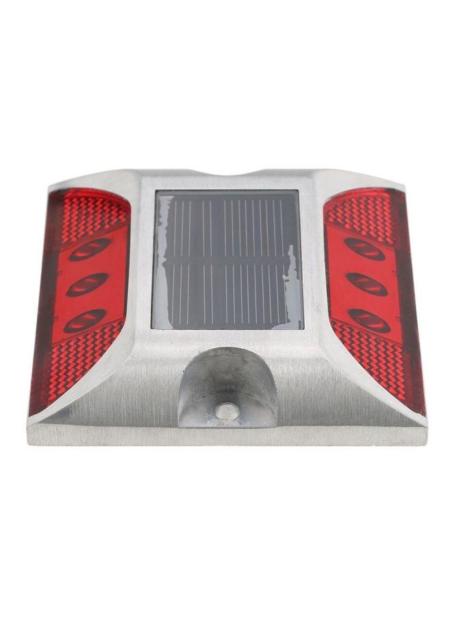 نيبمينينت مصباح للممرات يعمل بالطاقة الشمسية أحمر/فضي - Image 4