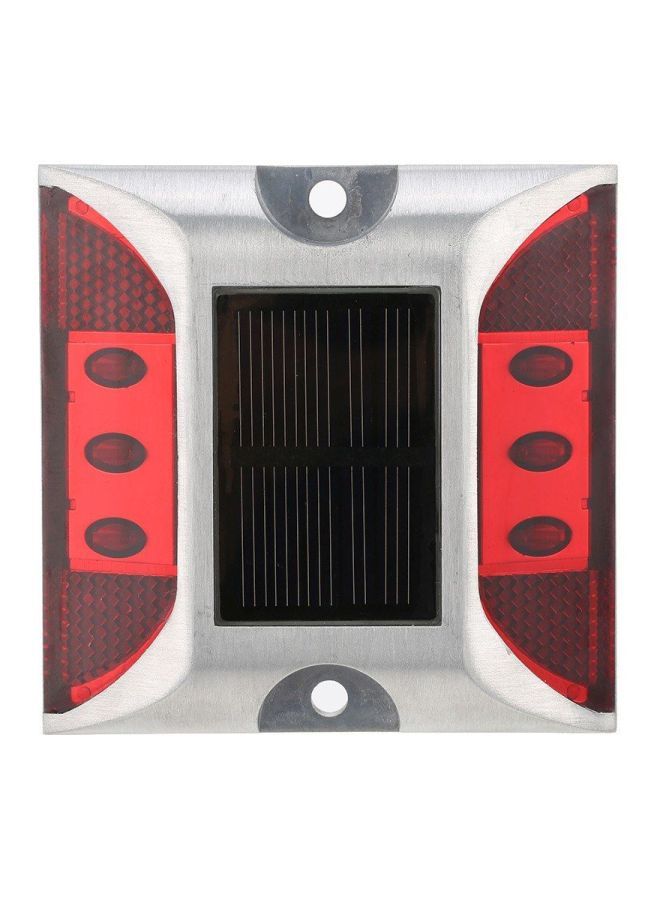 نيبمينينت مصباح للممرات يعمل بالطاقة الشمسية أحمر/فضي - Image 3