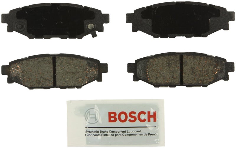 BOSCH BE1114 Blue Ceramic Disc Brake Pad Set - Compatible With Select Subaru BRZ, Crosstrek, Forester, Impreza, Legacy, Outback, WRX, XV Crosstrek; REAR - Image 4